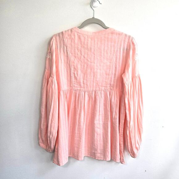 Cat & Jack Peach Colored Boho Styled Blouse For Girls Size XL (14-16) - Picture 2 of 8